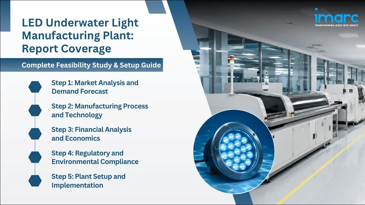 LED Underwater Light Manufacturing Plant Project Report