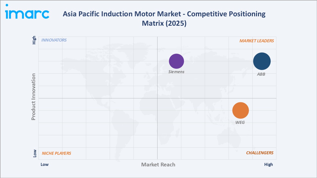 Asia Pacific Induction Motor Market Competitive Positioning Matrix