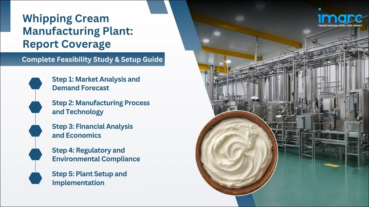 Whipping Cream Manufacturing Plant