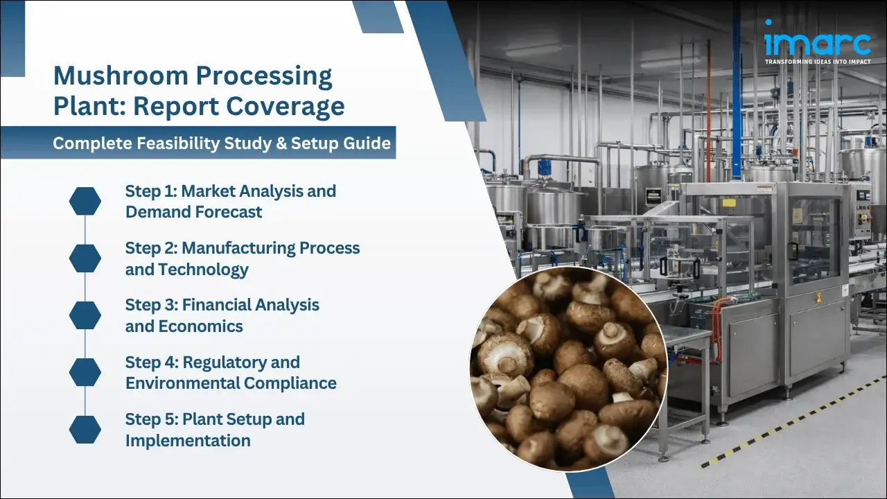 Mushroom Processing Plant Project Report