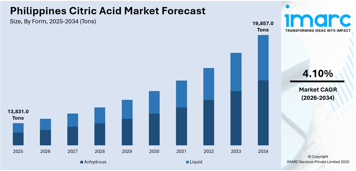 Philippines Citric Acid Market Size