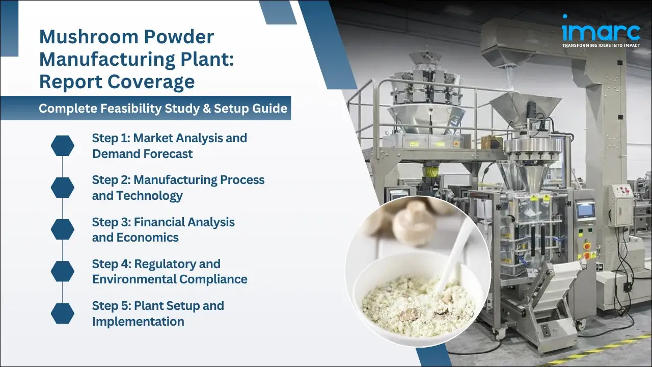 Mushroom Powder Manufacturing Plant Project Report