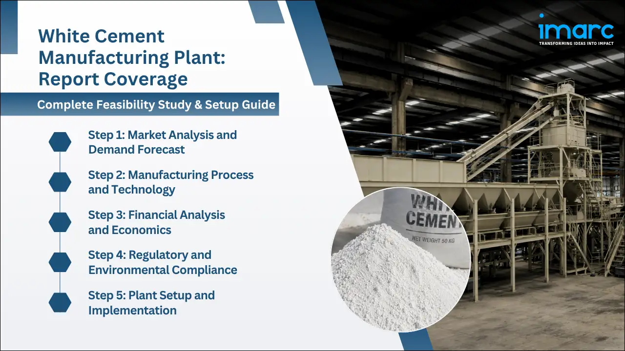 White Cement Manufacturing Plant  