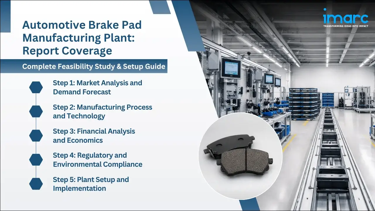 Automotive Brake Pad Manufacturing Plant Project Report