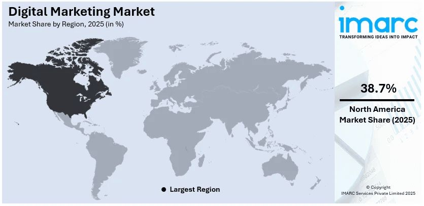 Digital Marketing Market By Region