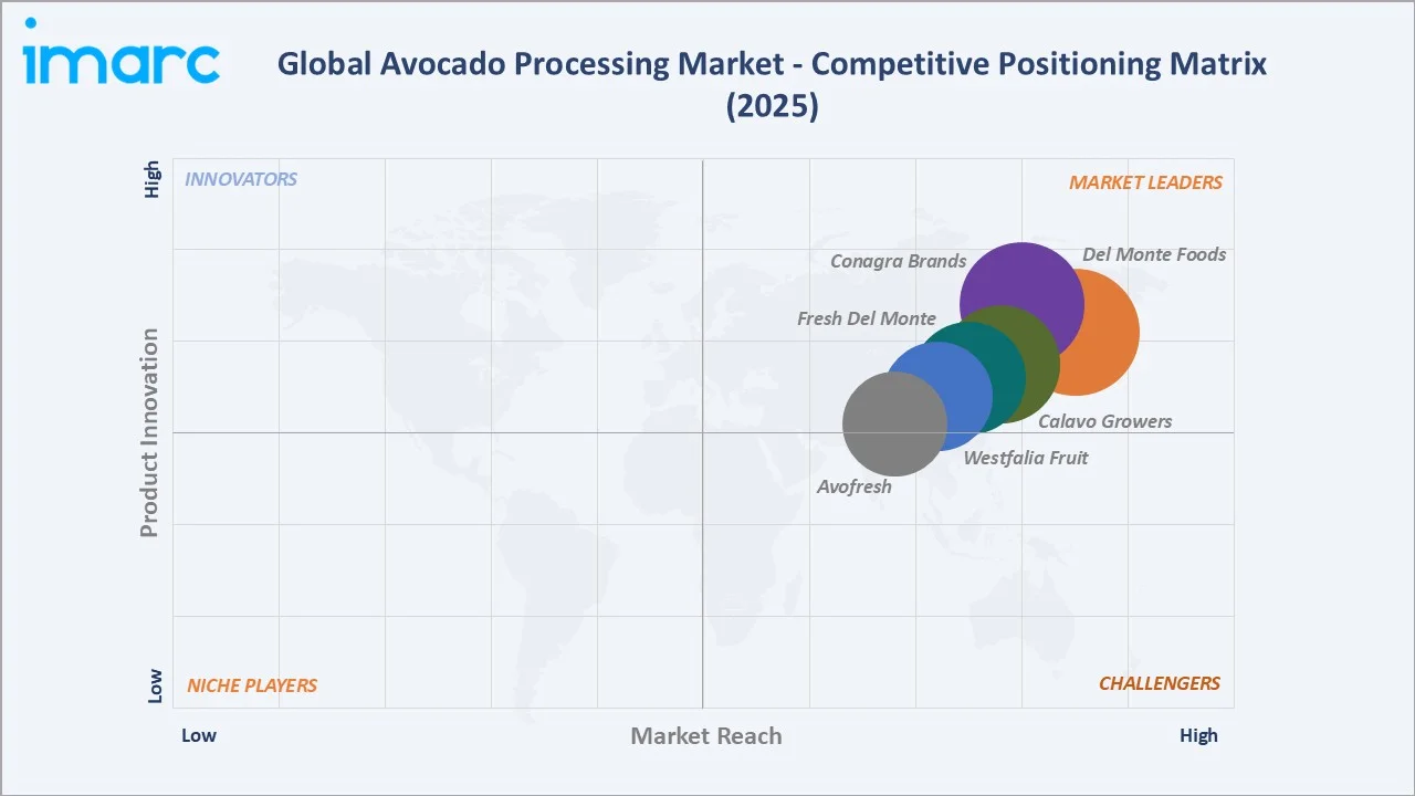 Avocado Processing Market Competitive Positioning Matrix