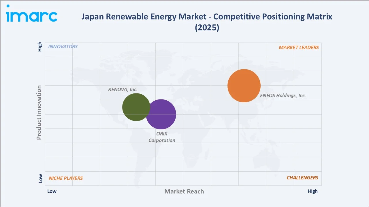 Japan Renewable Energy Market Competitive Positioning Matrix