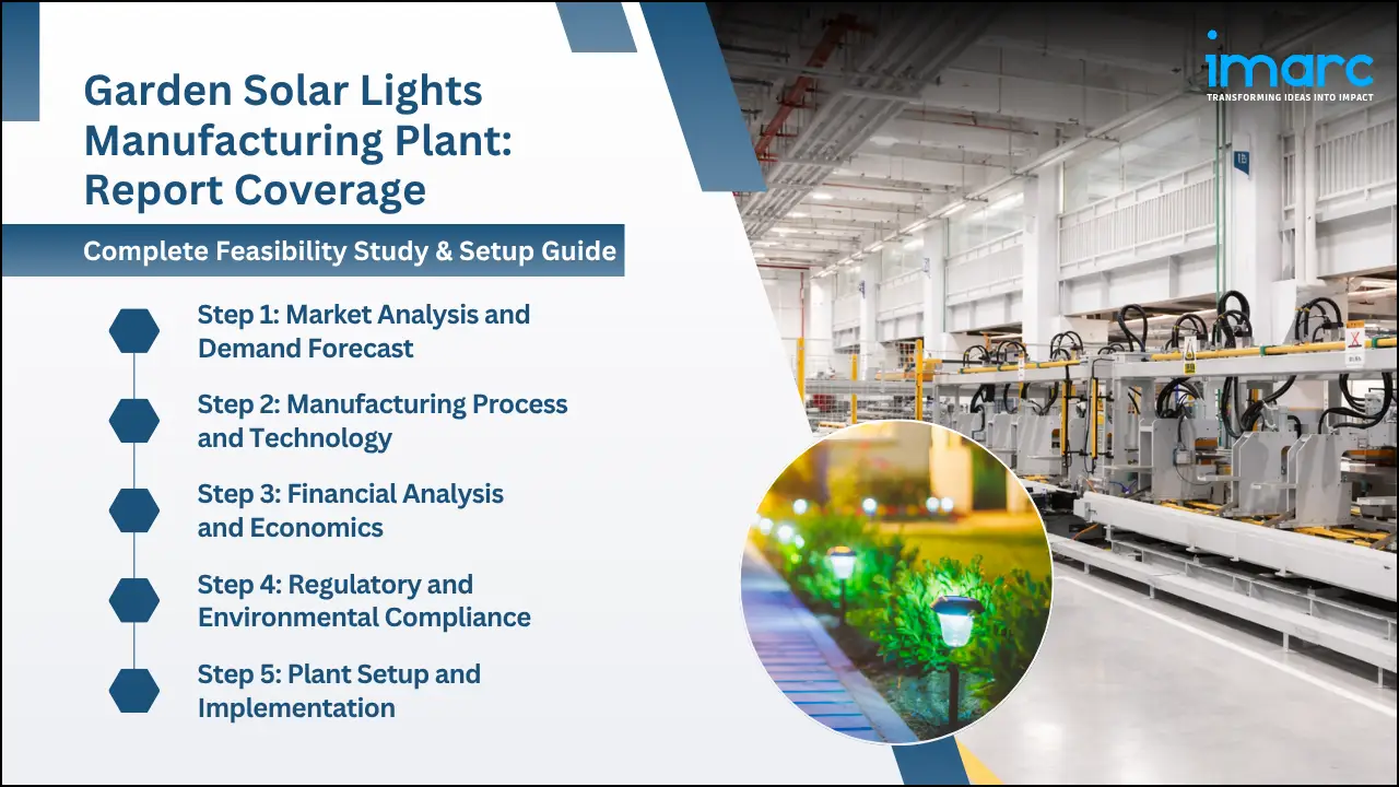 Garden Solar Lights Manufacturing Plant
