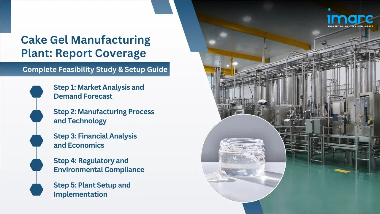 Cake Gel Manufacturing Plant Project Report
