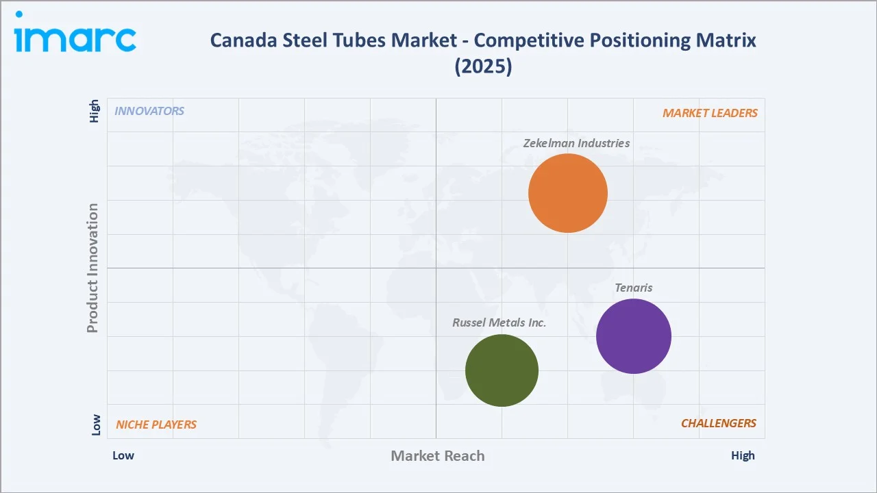 Canada Steel Tubes Market By Competitive Positioning Matrix