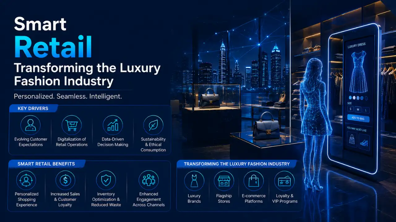 How Smart Retail Technologies Are Transforming the Luxury Fashion Industry