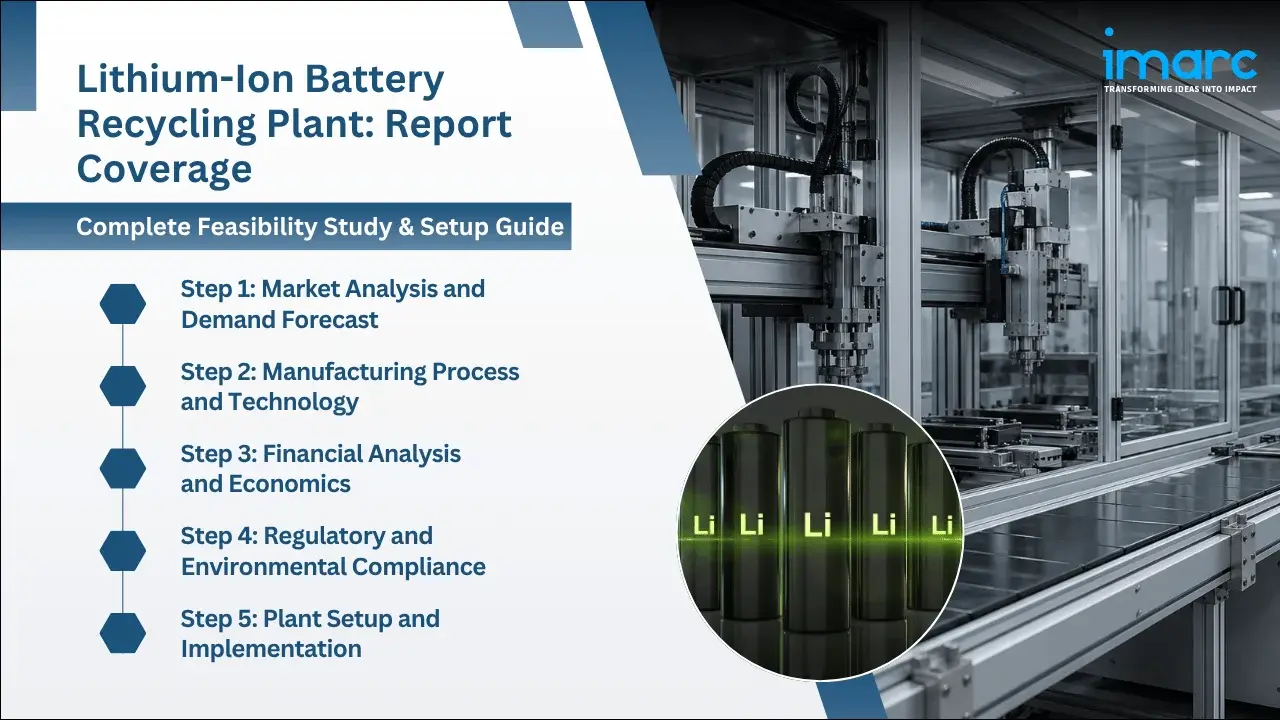 Lithium-Ion Battery Recycling Plant Project Report