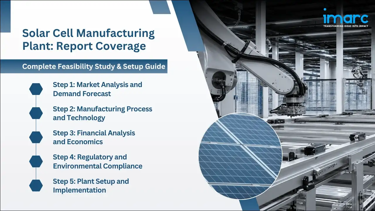 Solar Cell Manufacturing Plant Project Report
