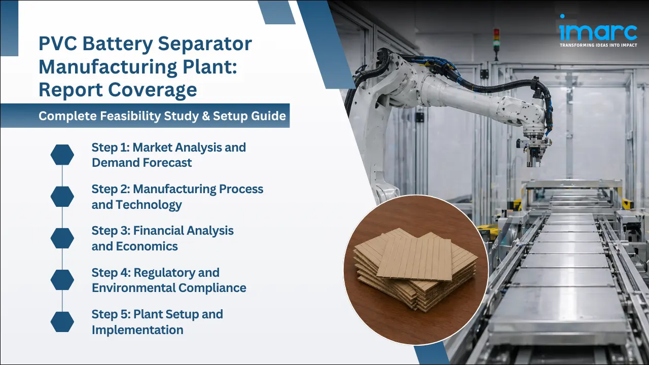 PVC Battery Separator Manufacturing Plant Project Report