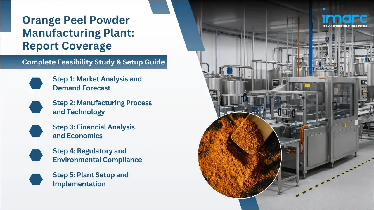 Orange Peel Powder Manufacturing Plant Project