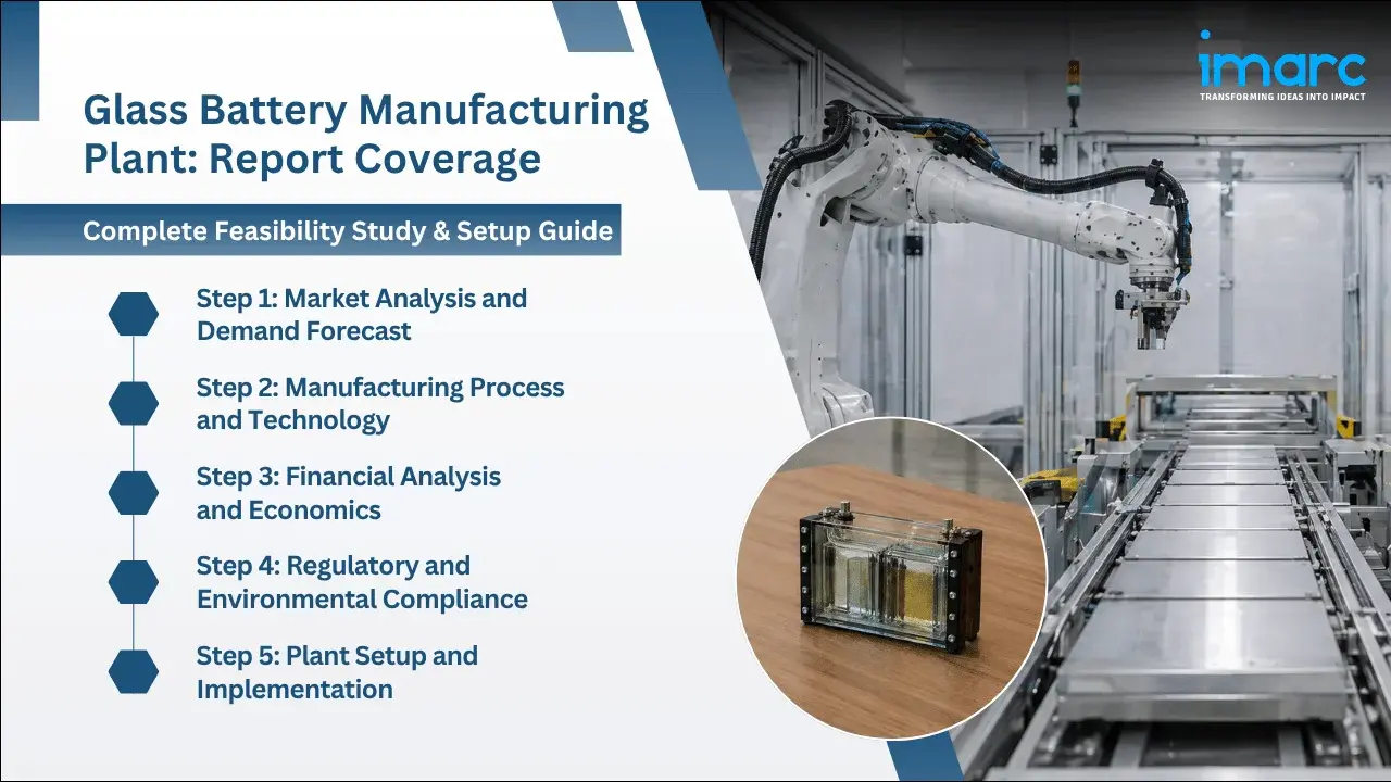 Glass Battery Manufacturing Plant Project Report