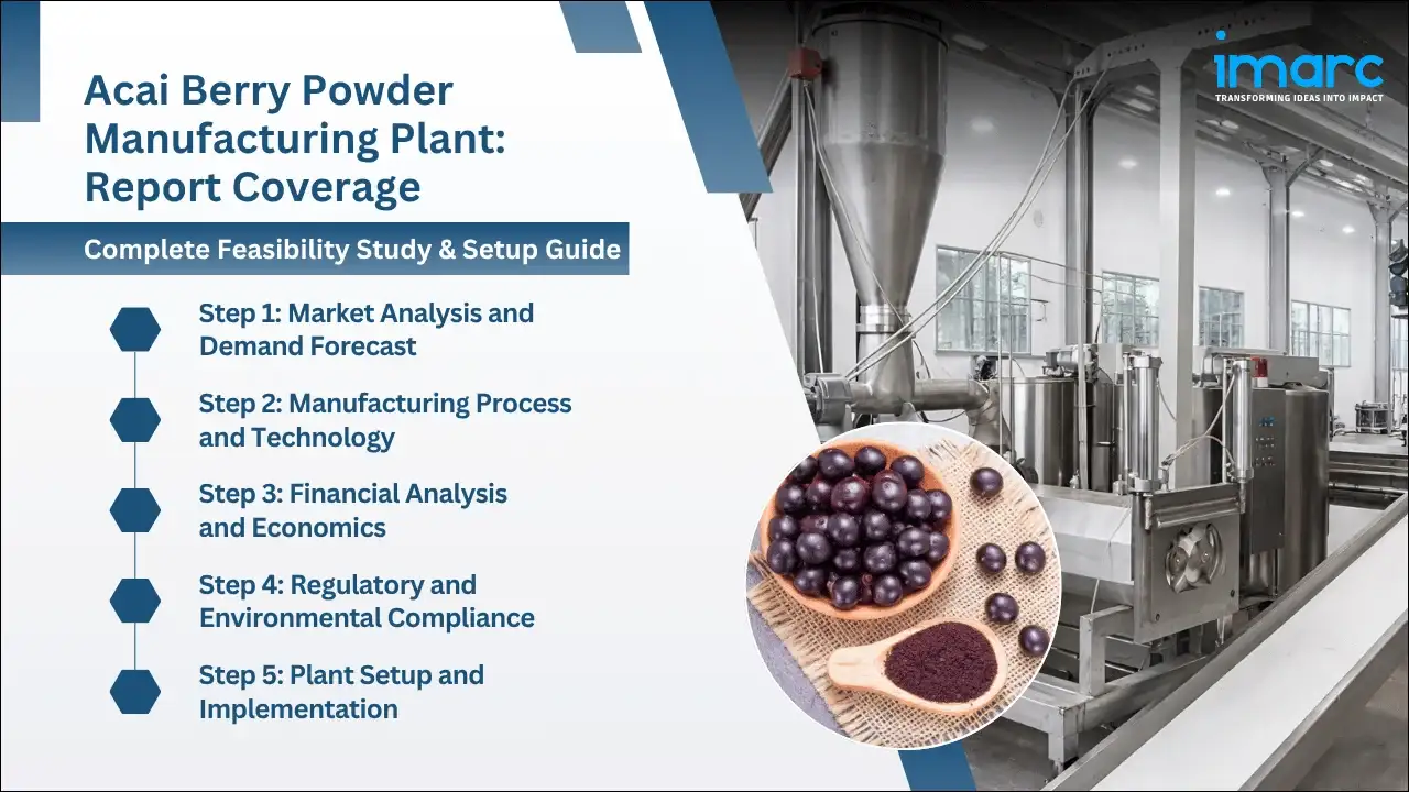Acai Berry Powder Manufacturing Plant Project Report 