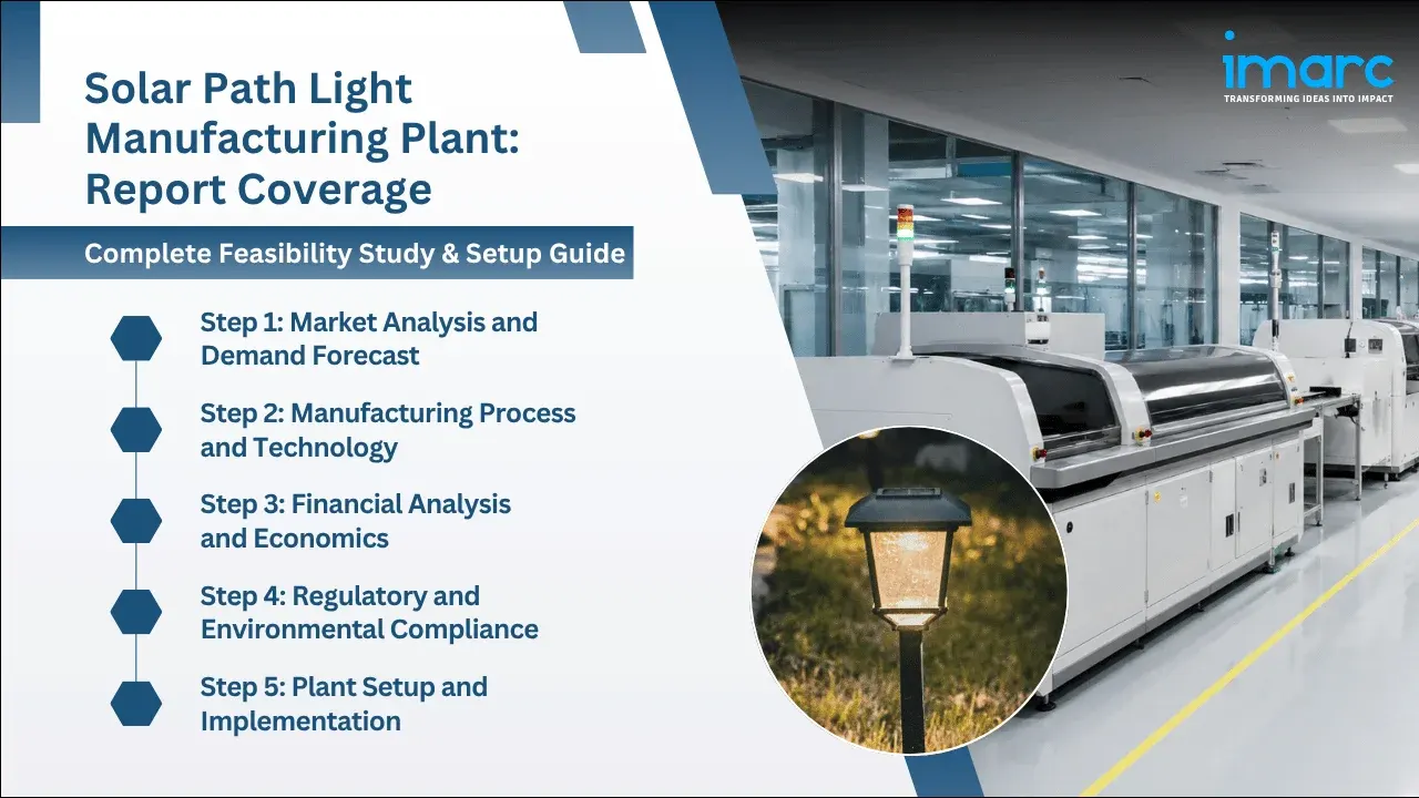 Solar Path Light Manufacturing Plant Project Report