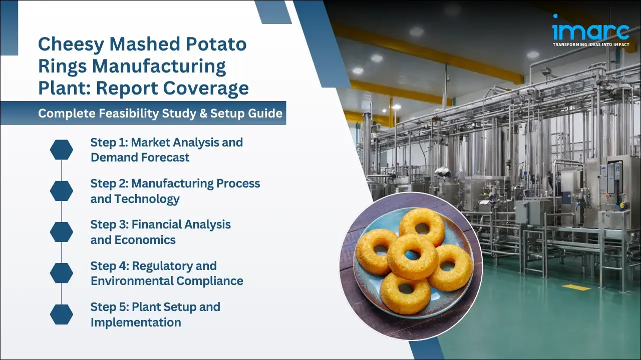 cheesy mashed potato rings manufacturing plant