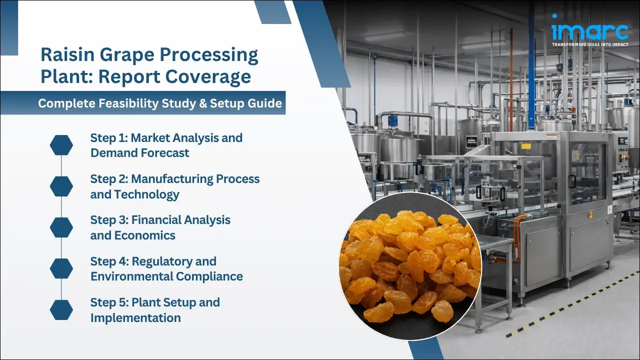 Raisin Grape Processing Plant