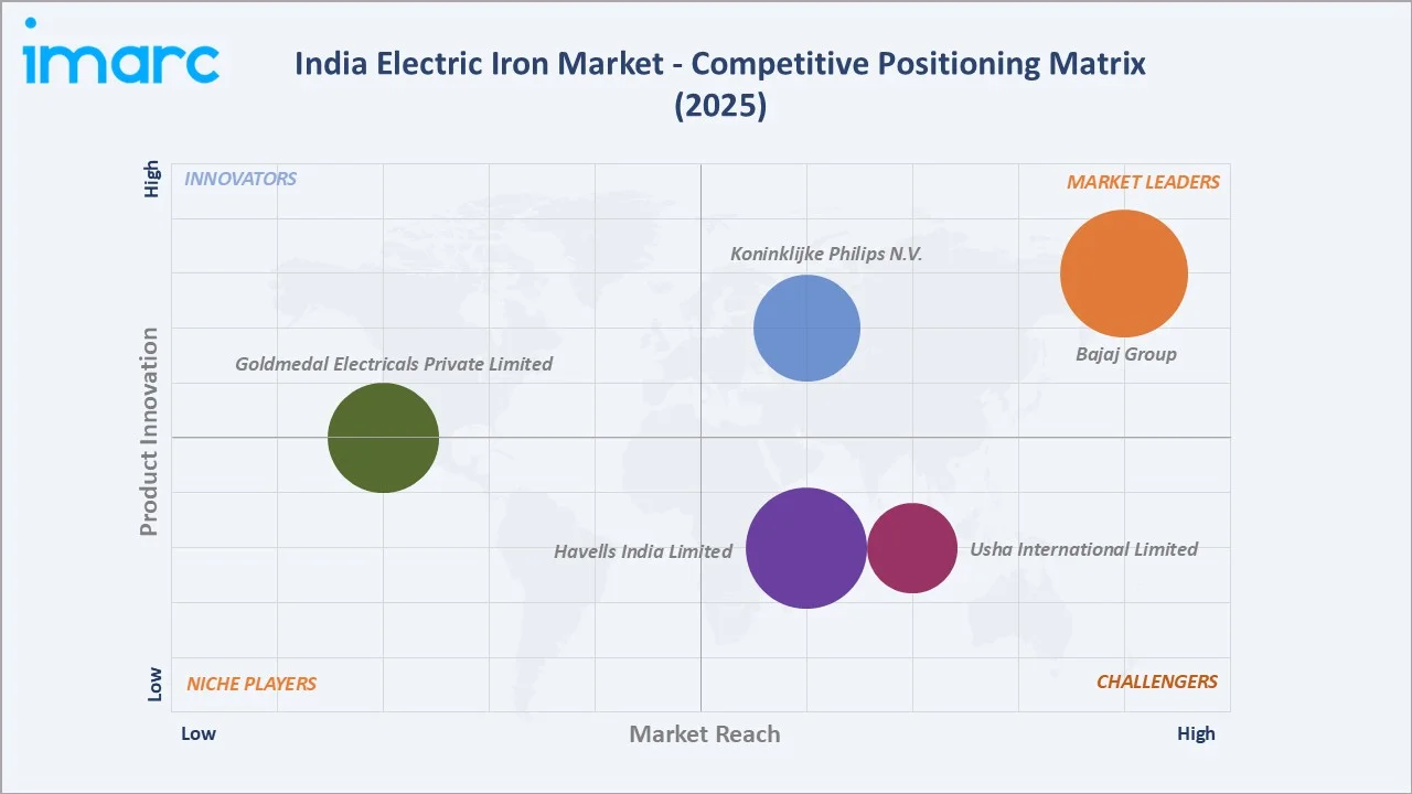 India Electric Iron Market Competitive Positioning Matrix