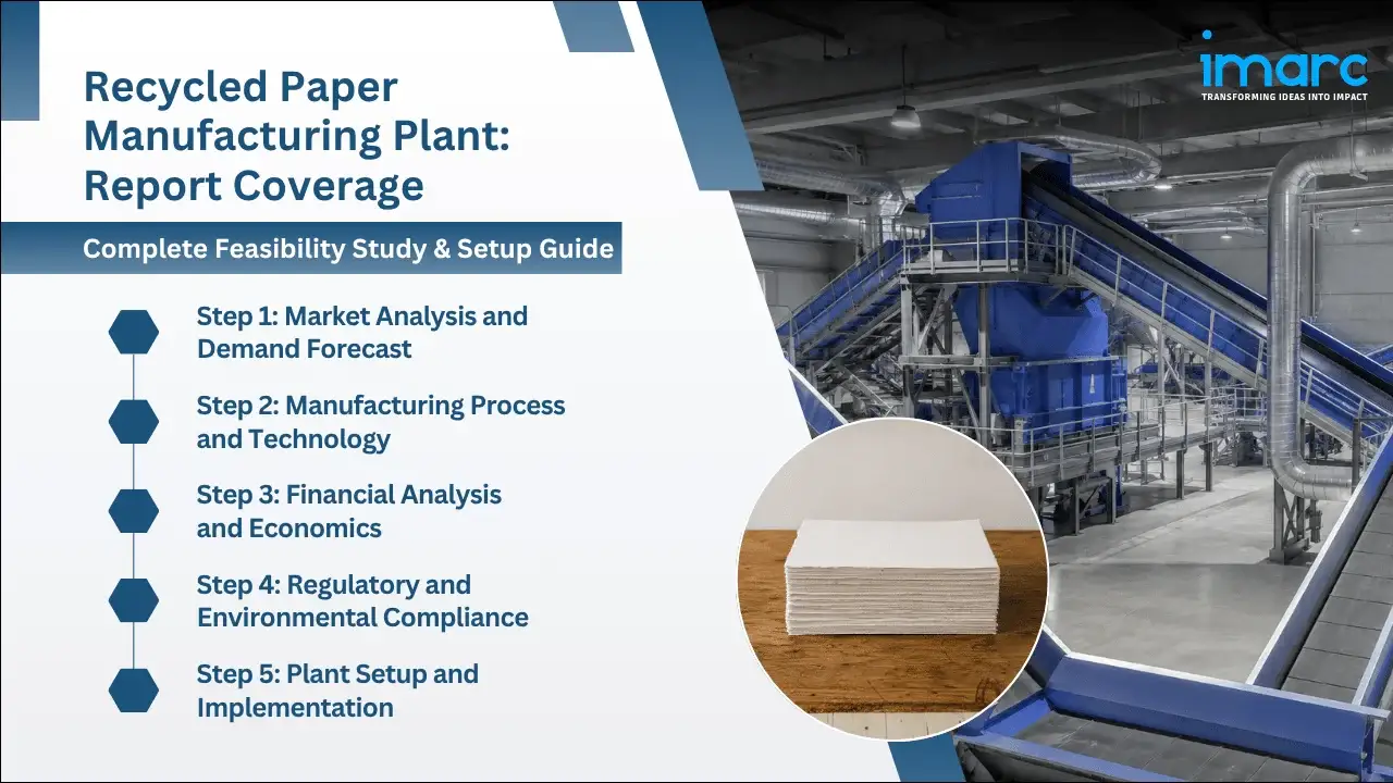 Recycled Paper Manufacturing Plant Project Report