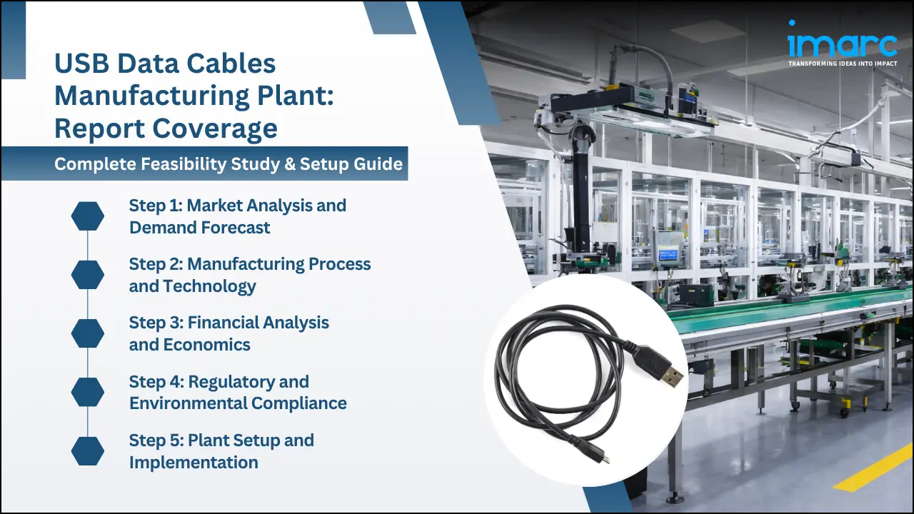 USB Data Cables Manufacturing Plant Project Report