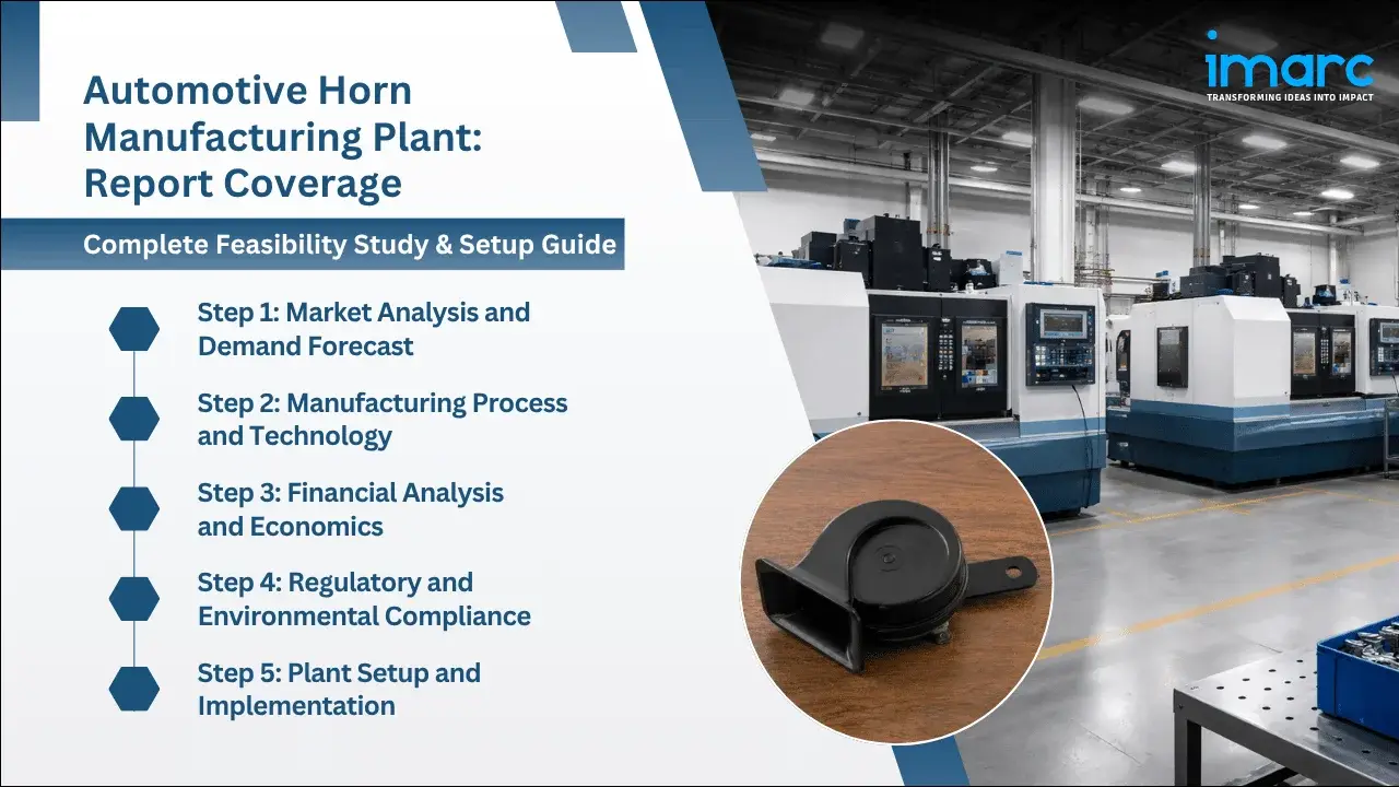 Automotive Horn Manufacturing Plant Project Report