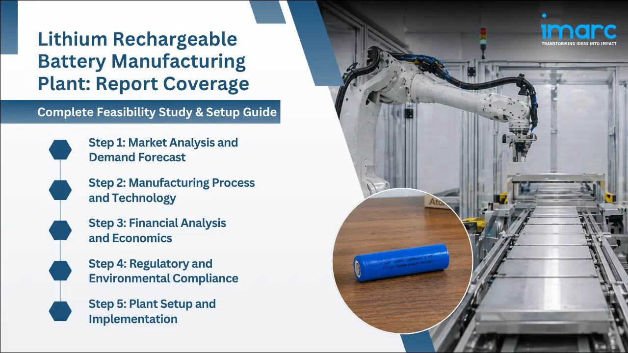 Lithium Rechargeable Battery Manufacturing Plant Project Report