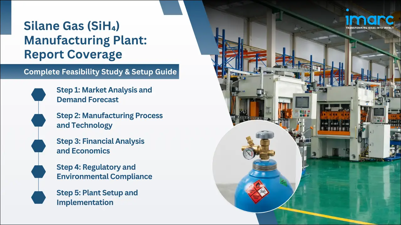 Silane Gas (SiH₄) Manufacturing Plant Project Report
