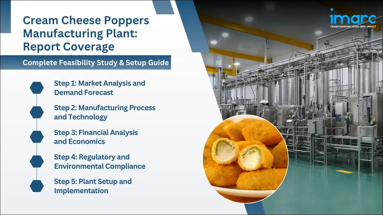 Cream Cheese Poppers Manufacturing Plant Project Report