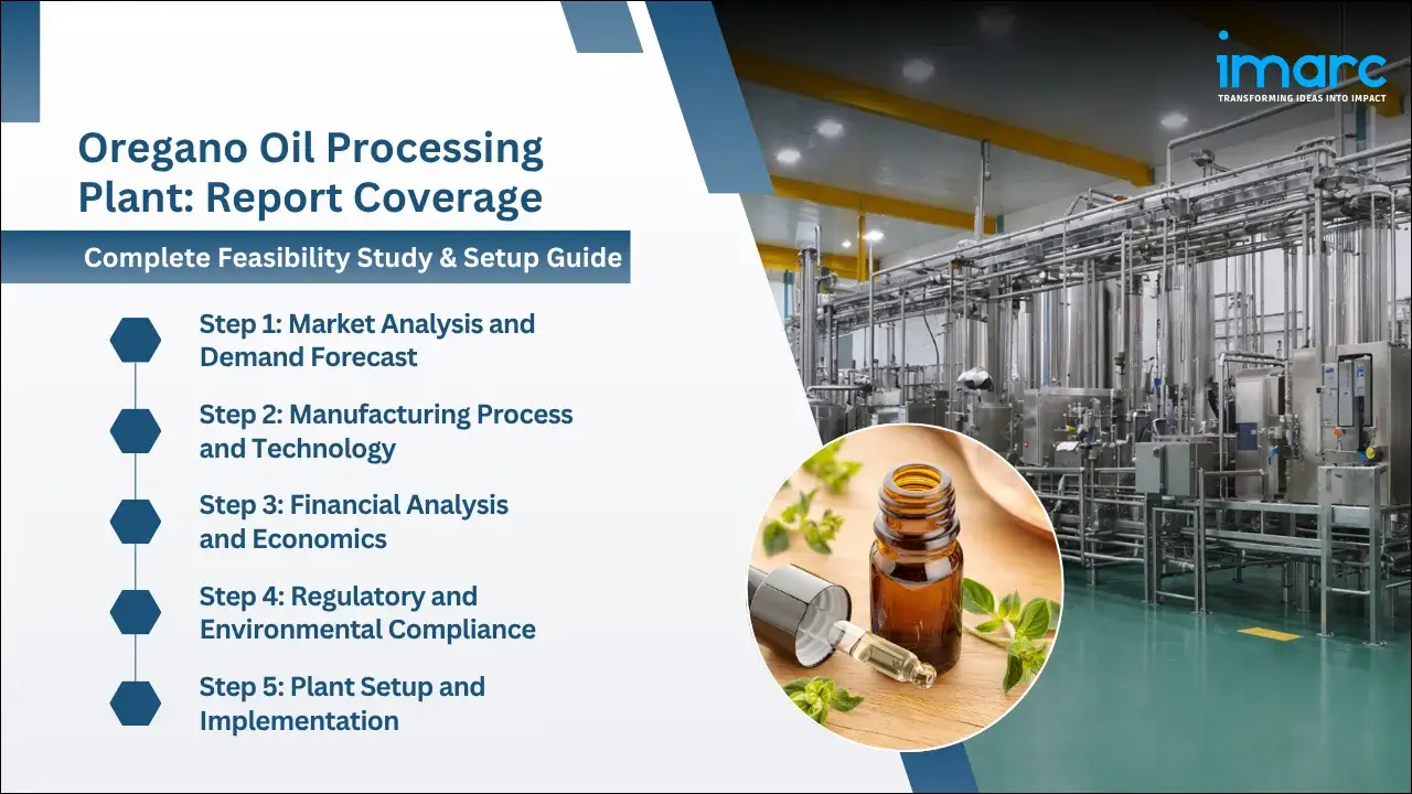 Oregano Oil Processing Plant