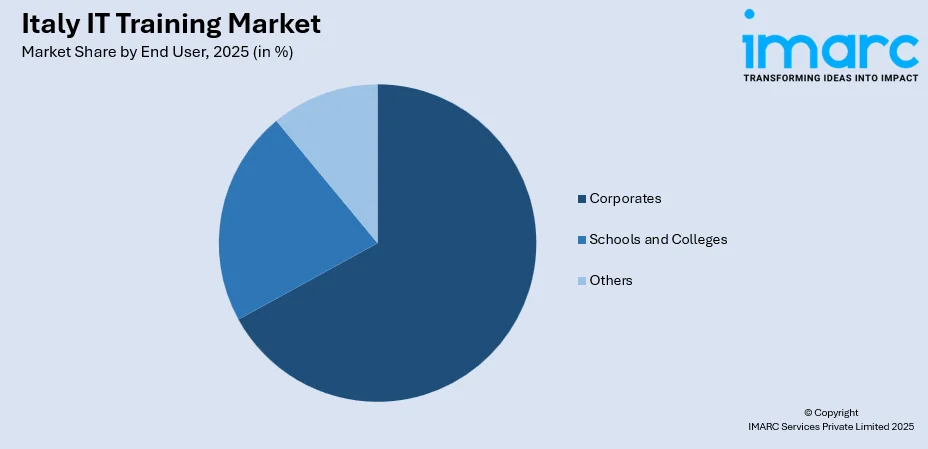 Italy IT Training Market By End User