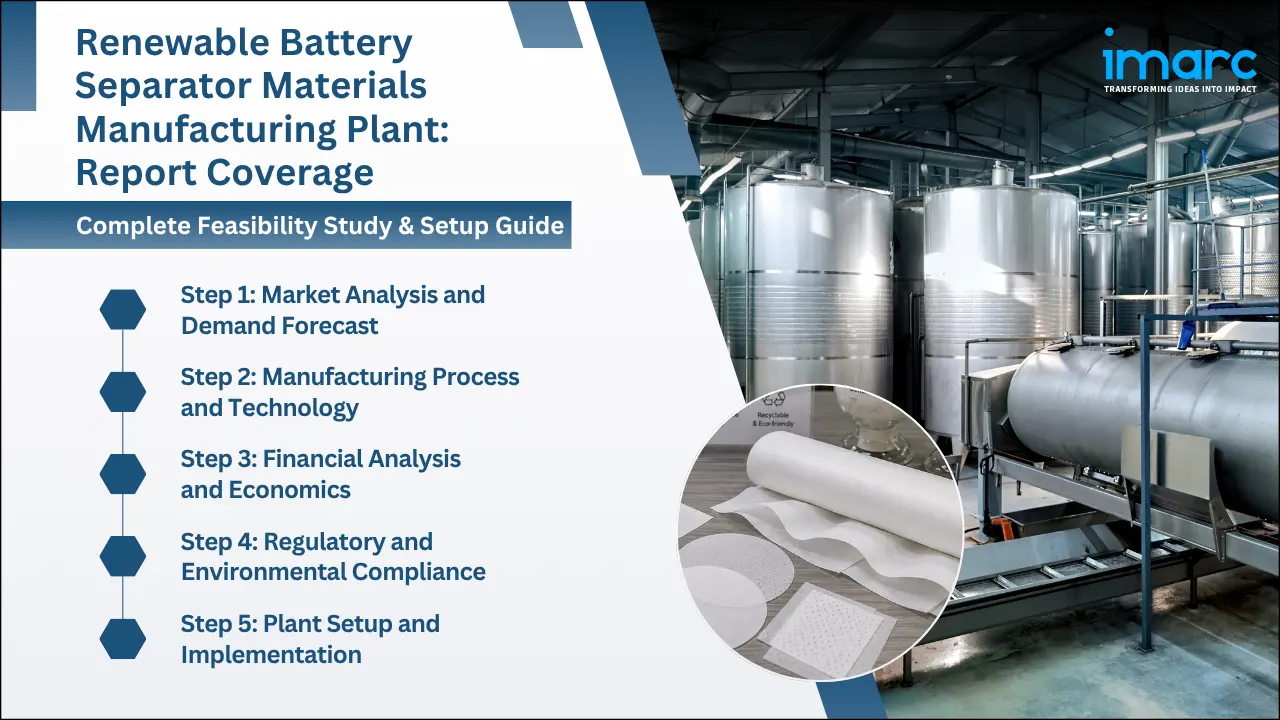 Renewable Battery Separator Materials Manufacturing Plant Project Report