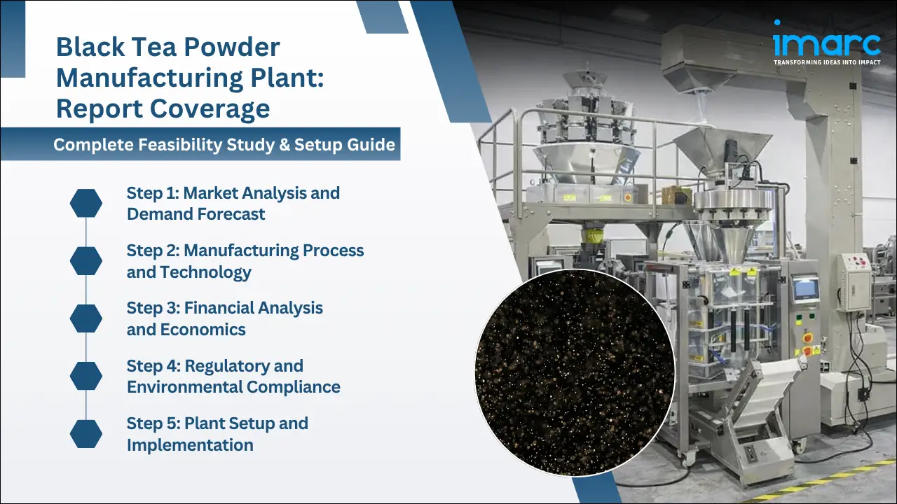 Black Tea Powder Manufacturing Plant Project Report