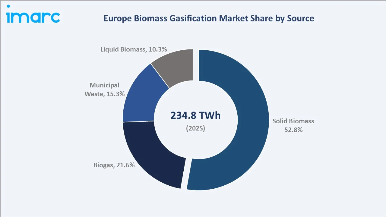 Europe Biomass Gasification Market By Source