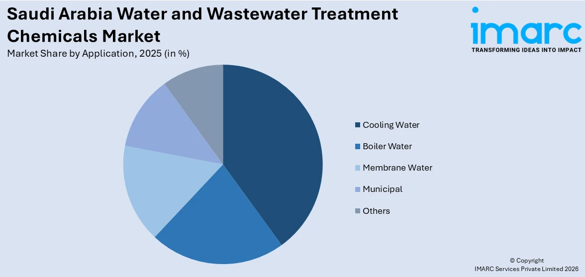 Saudi Arabia Water and Wastewater Treatment Chemicals Market By Application