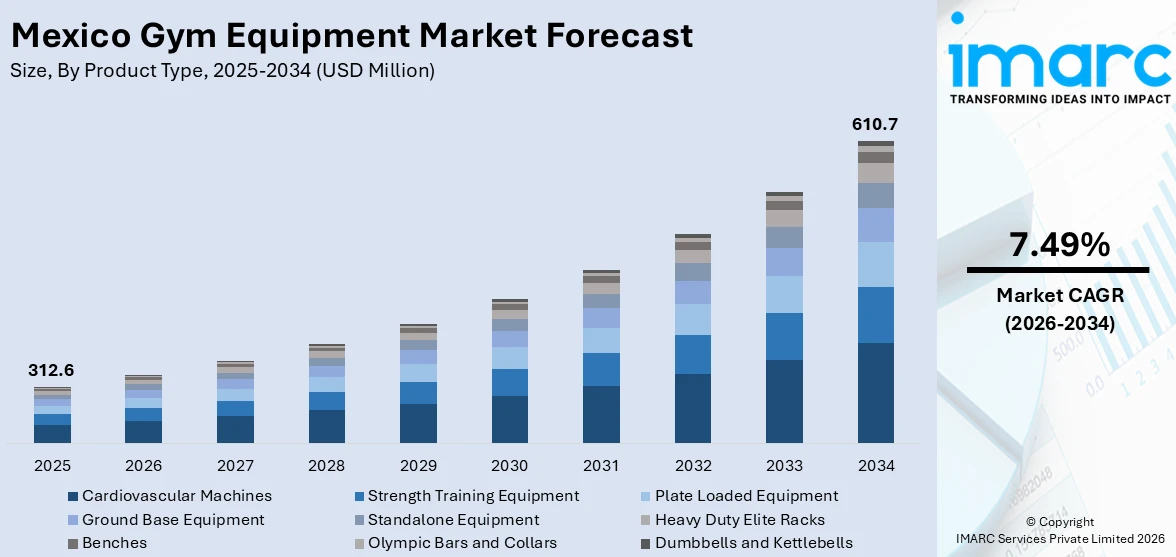 Mexico Gym Equipment Market Size