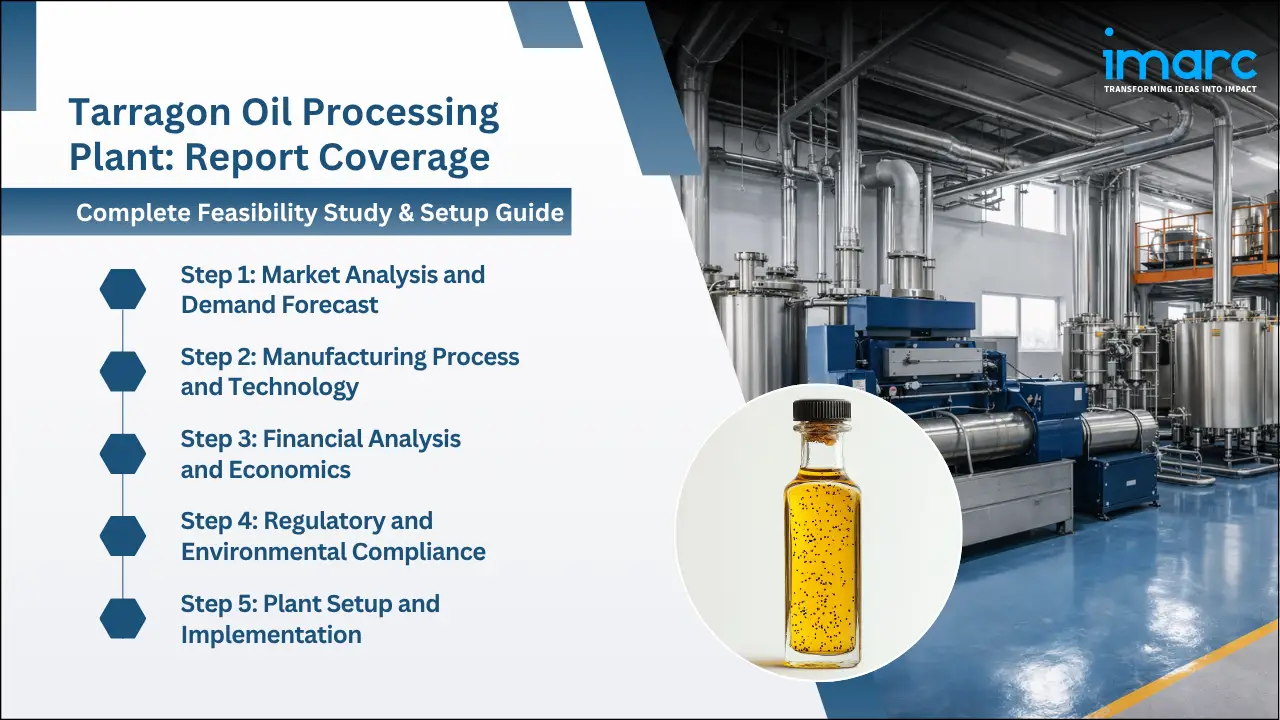 Tarragon Oil Processing Plant