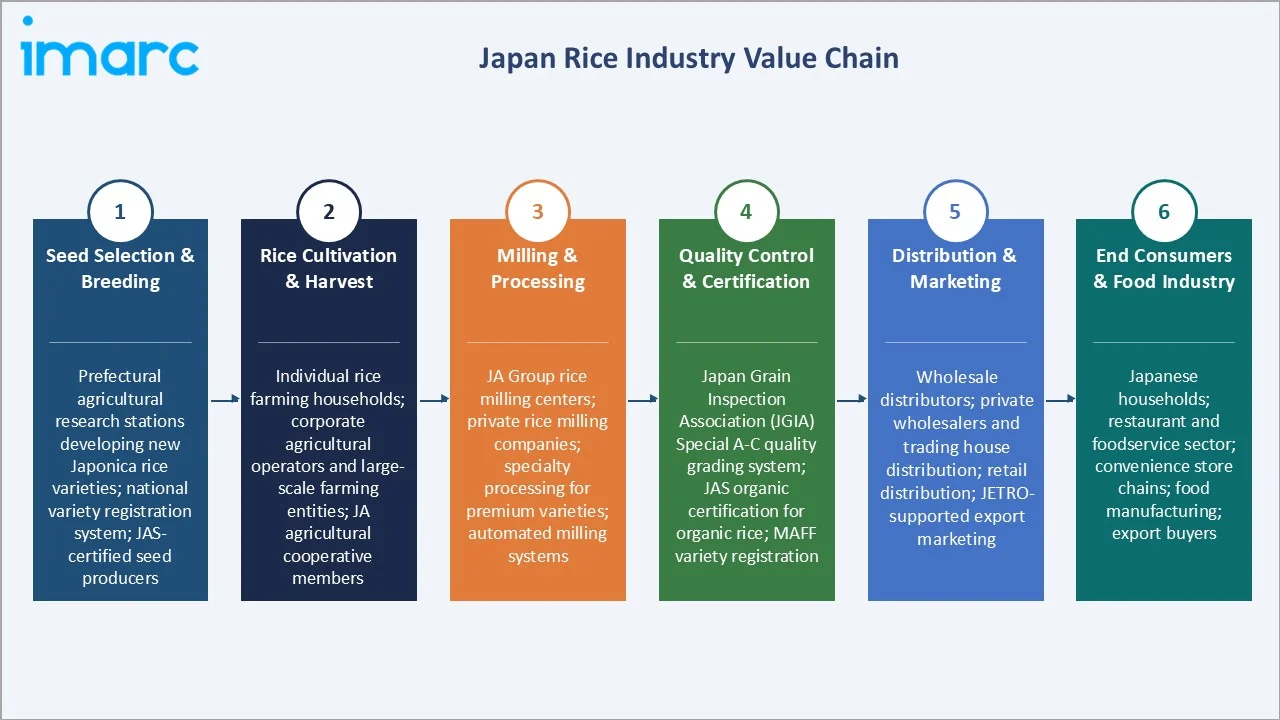 Japan Rice Market Industry Value Chain