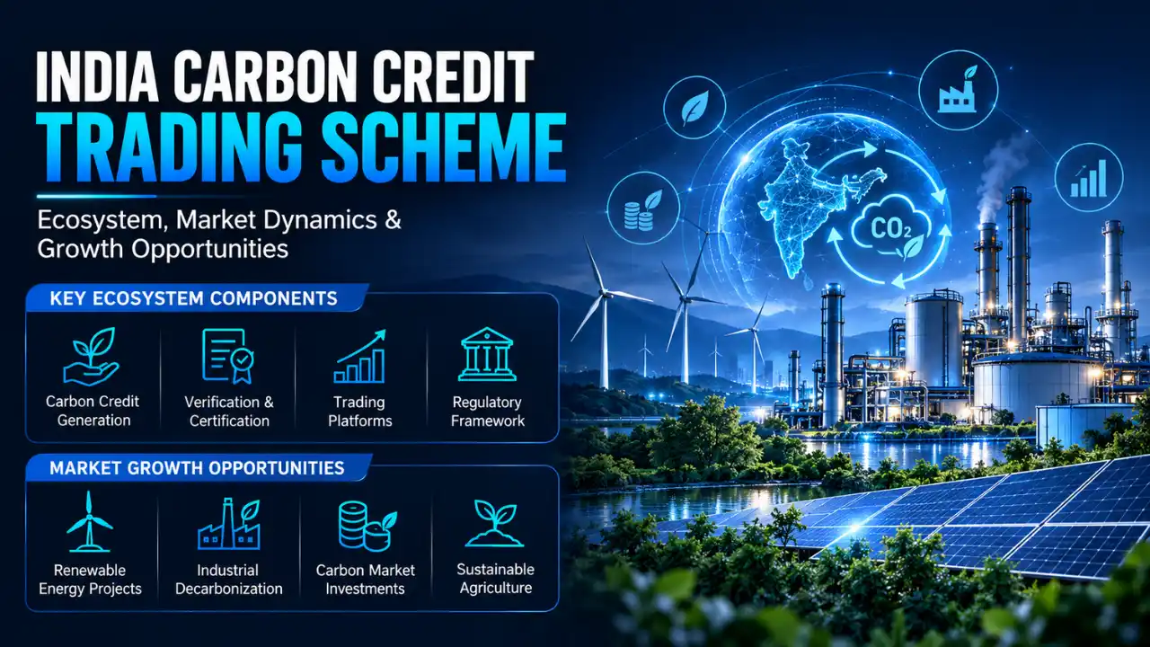 How Will India's Carbon Credit Trading Scheme Dictate Prices and Overall Ecosystem Value?