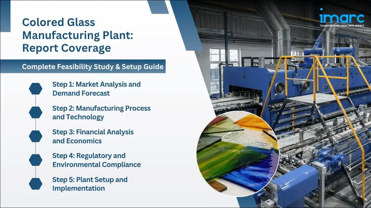 Colored Glass Manufacturing Plant Project Report
