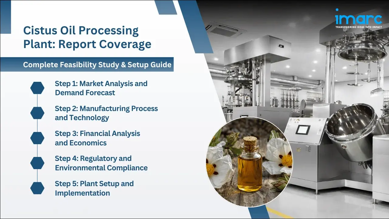 Cistus Oil Processing Plant