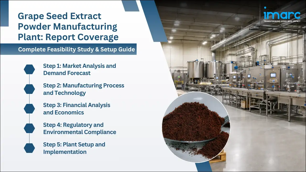 Grape Seed Extract Powder Manufacturing Plant Project Report