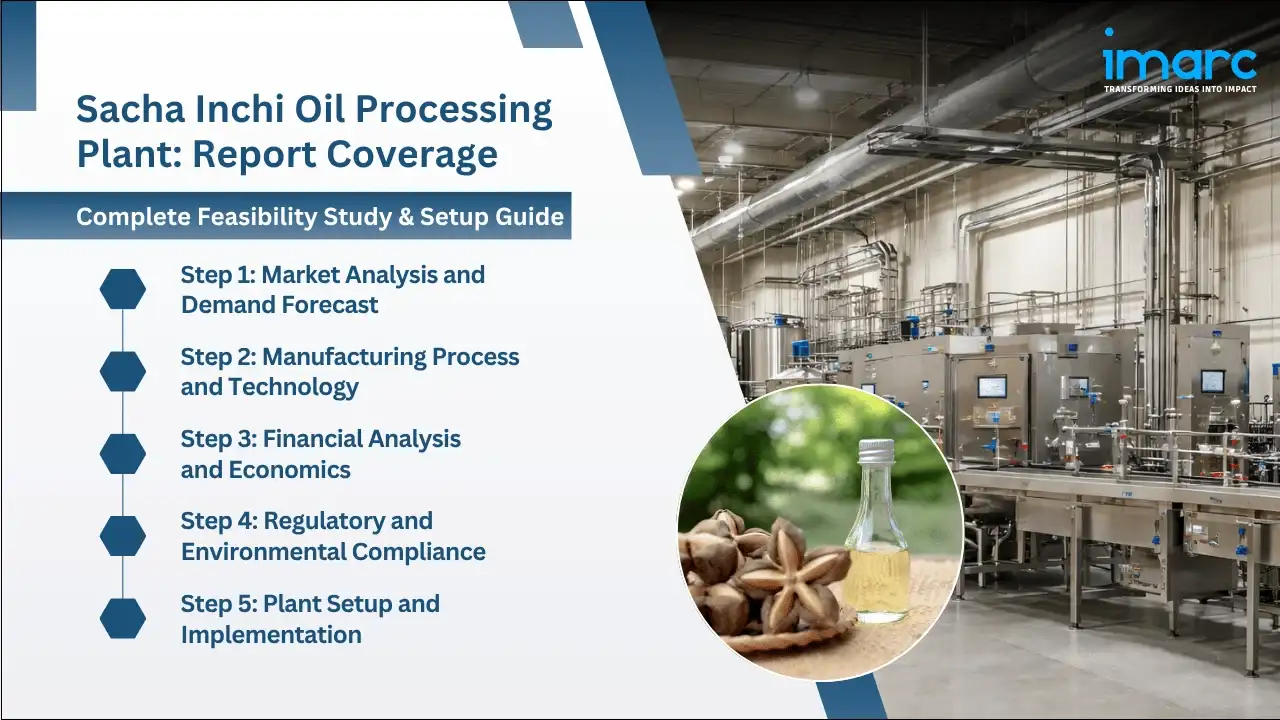 Sacha Inchi Oil Processing Plant Project Report