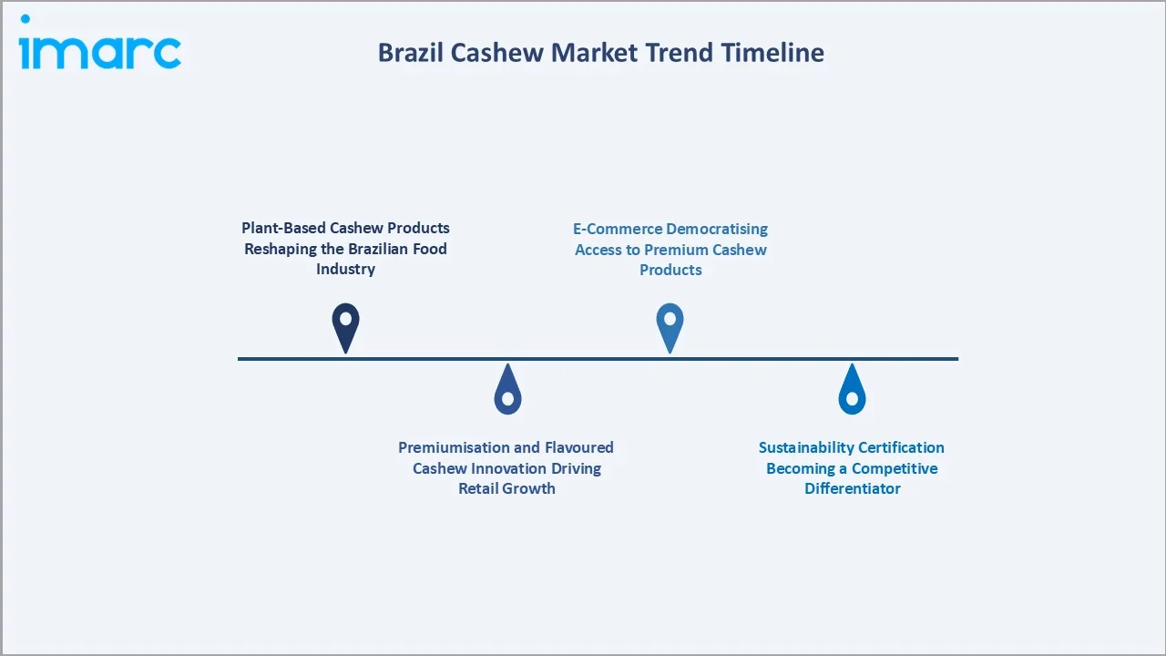 Brazil Cashew Market Trend Timeline