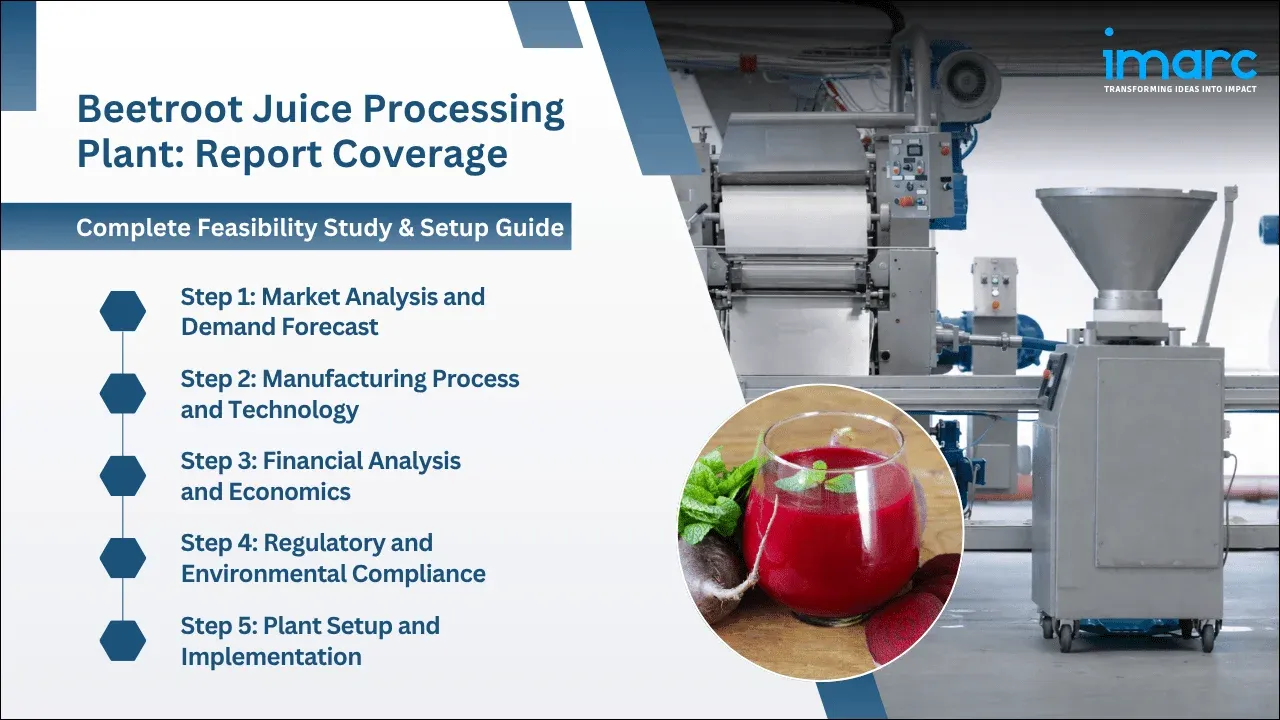 Beetroot Juice Processing Plant Project Report ​
