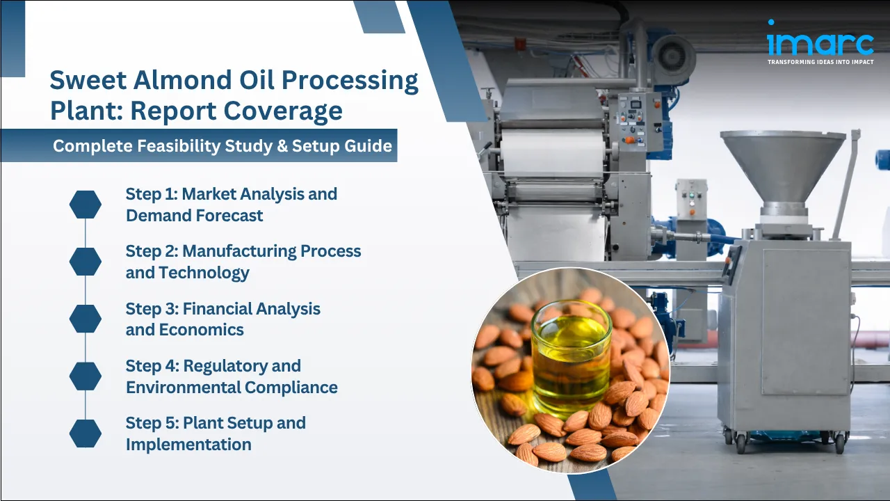 Sweet Almond Oil Processing Plant