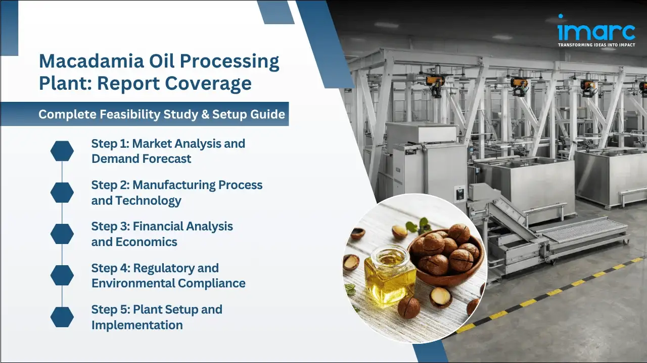 Macadamia Oil Processing Plant Project Report