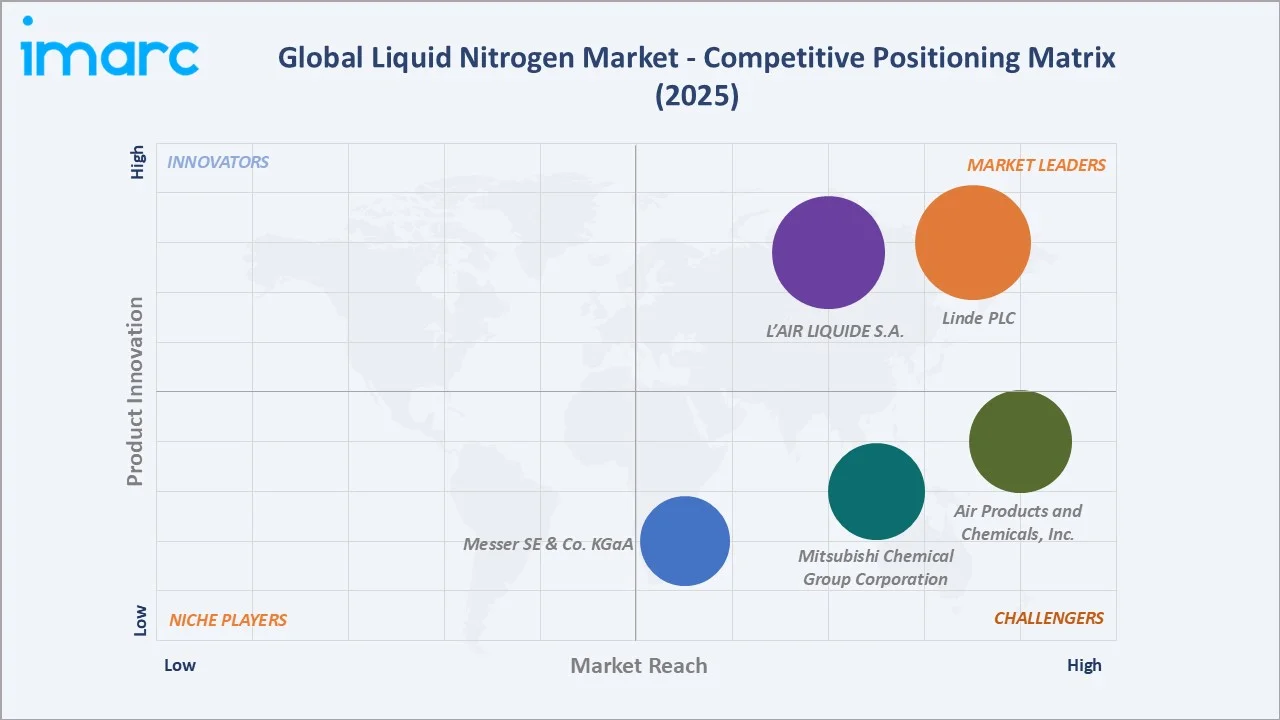 Liquid Nitrogen Market  Competitive Positioning Matrix